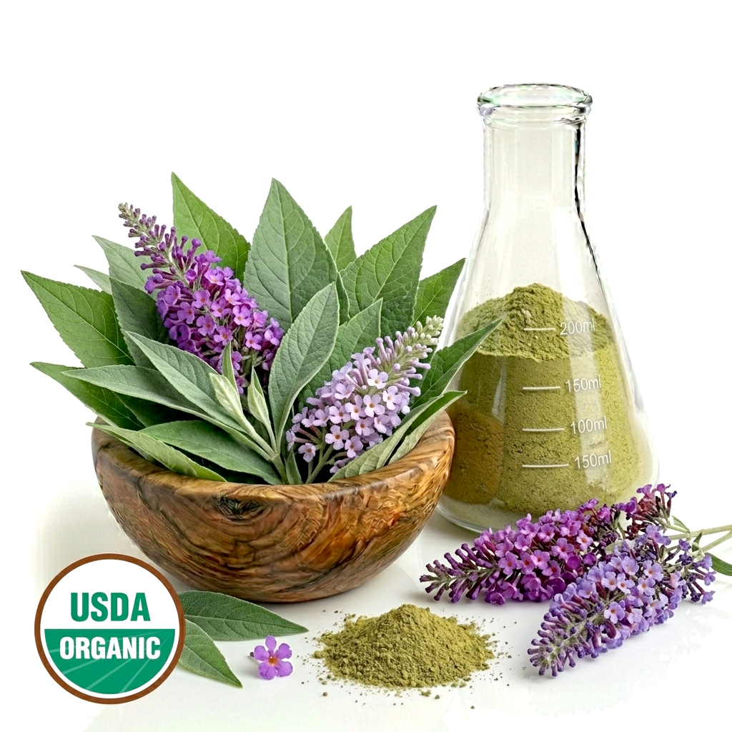 CERTIFIED ORGANIC BUTTERFLY BUSH POWDER