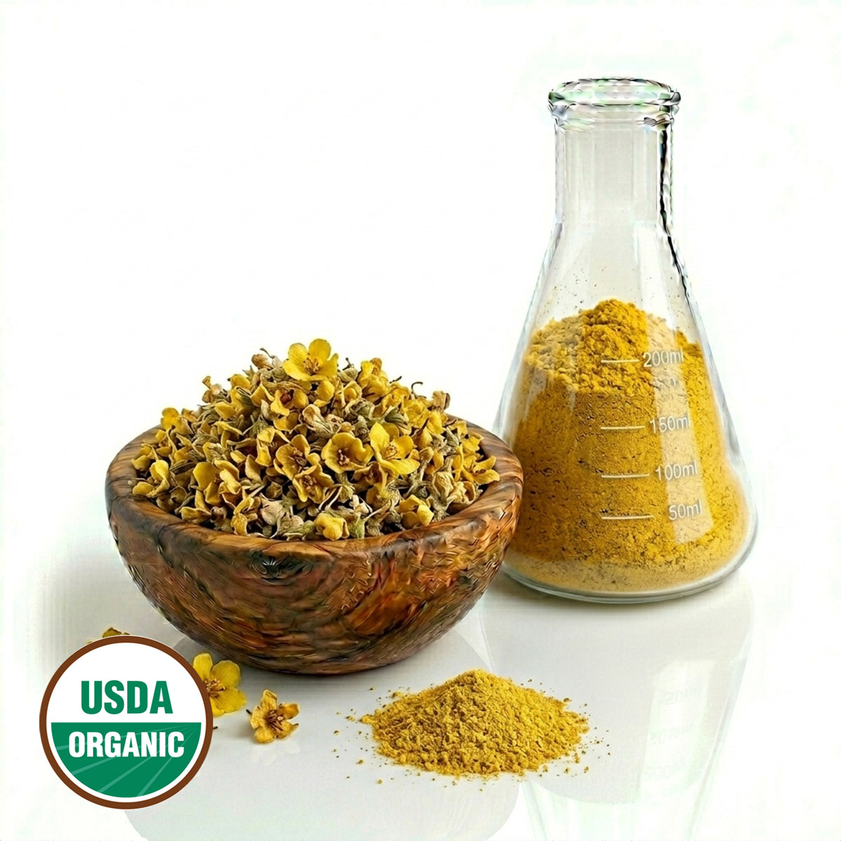 CERTIFIED ORGANIC MULLEIN POWDER