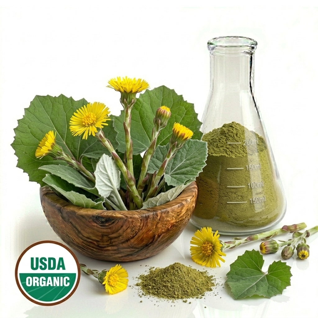 CERTIFIED ORGANIC COLTSFOOT PLANT POWDER