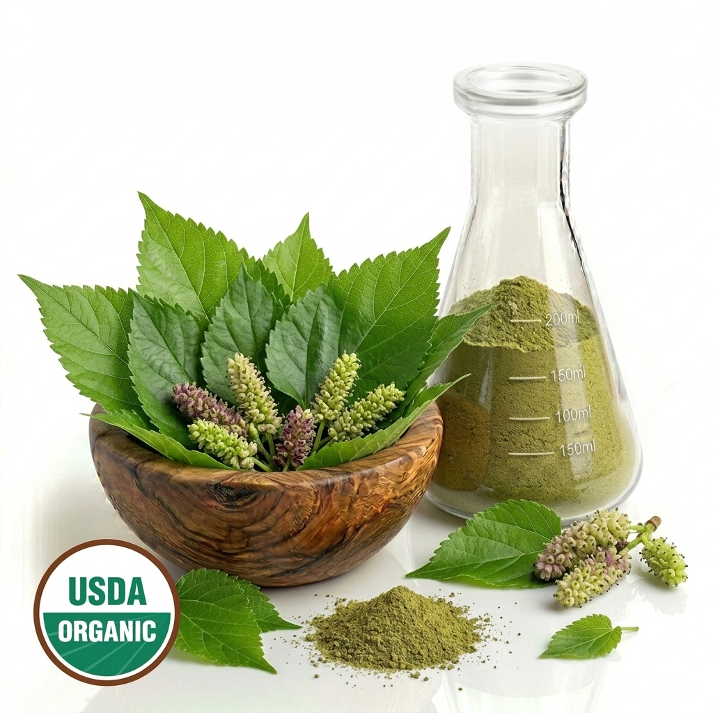 CERTIFIED ORGANIC MULBERRY LEAF POWDER