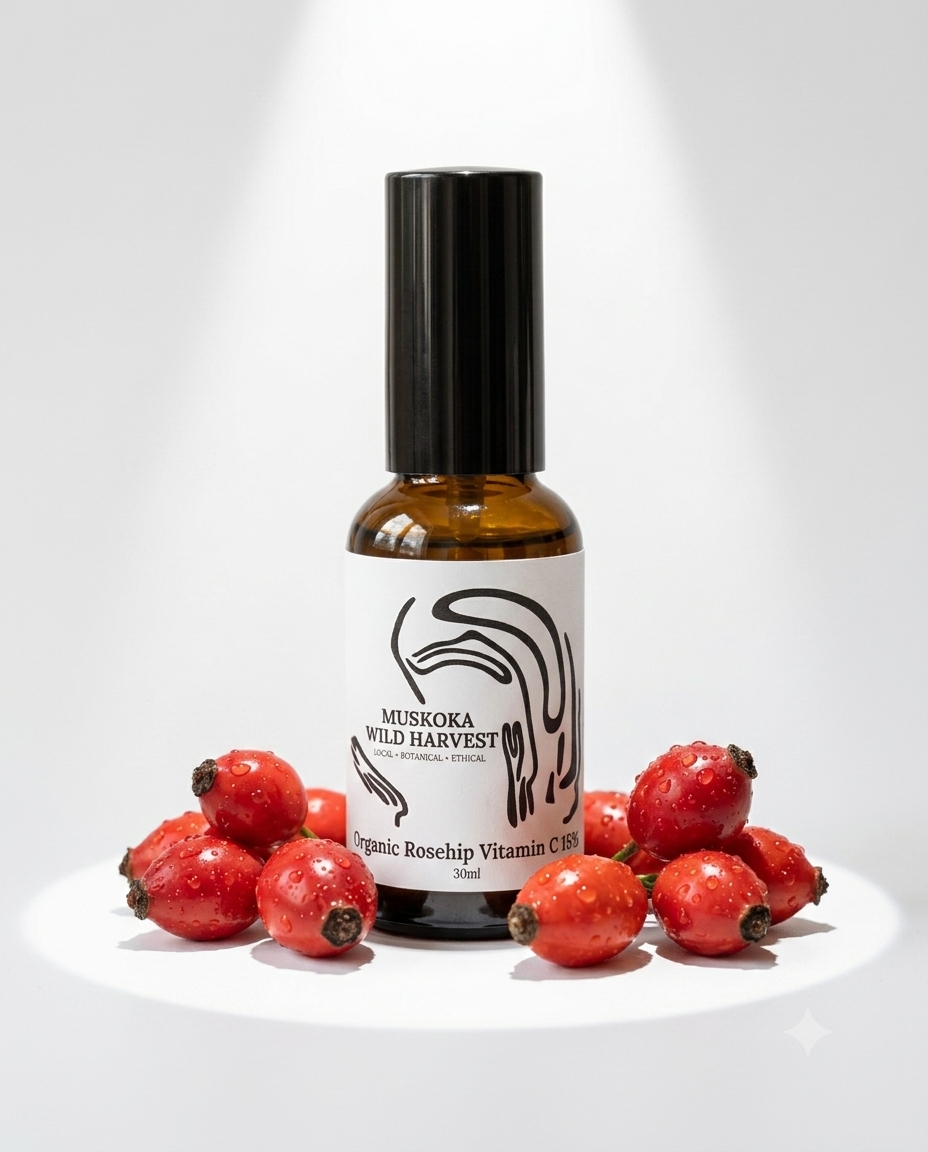 WILD ORGANIC ROSE HIP VITAMIN C 15% SERUM