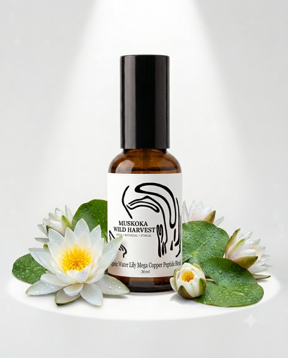 WILD ORGANIC WATER LILY MEGA COPPER PEPTIDE SERUM
