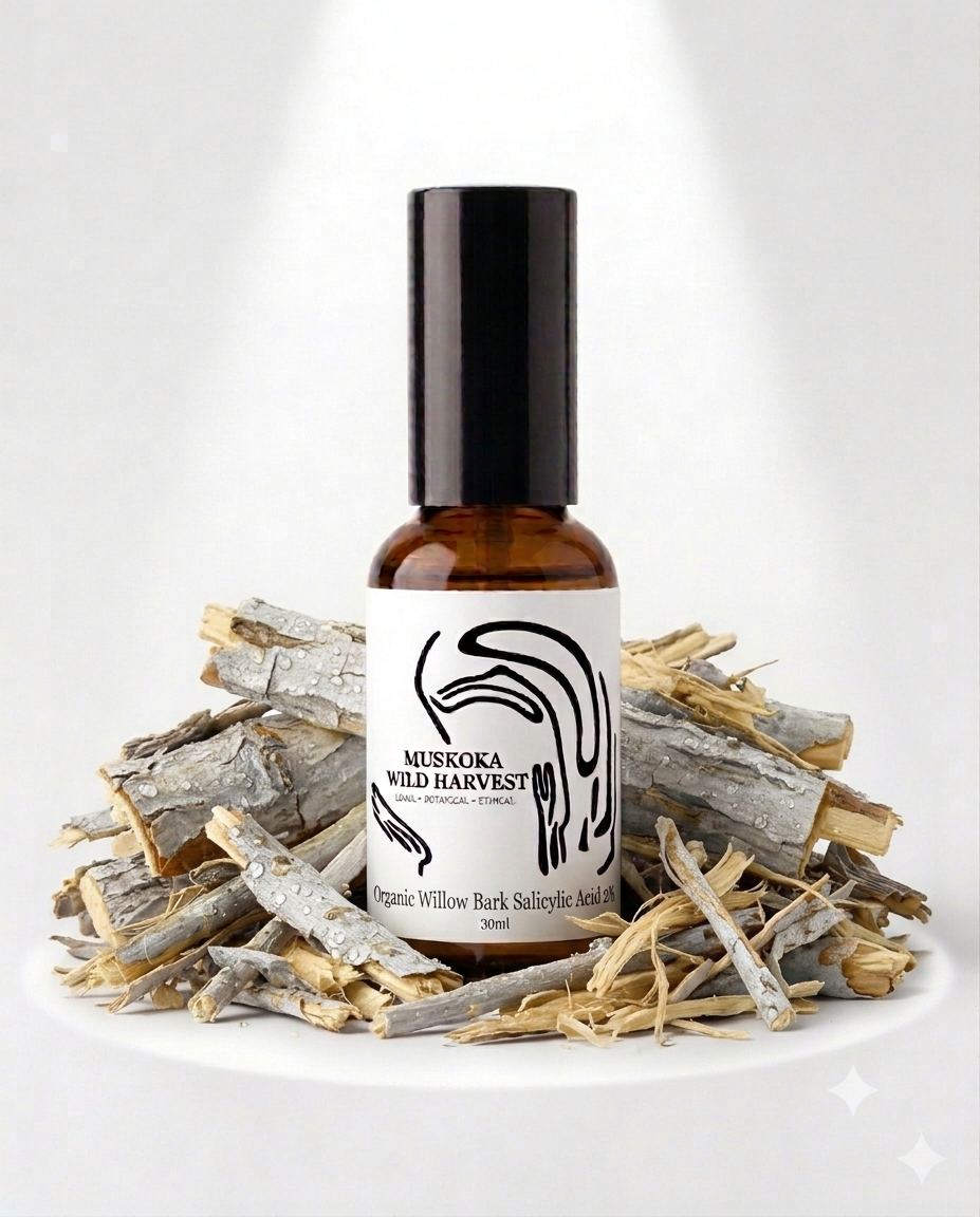 WILD ORGANIC WILLOW BARK SALICYLIC ACID 2% SERUM