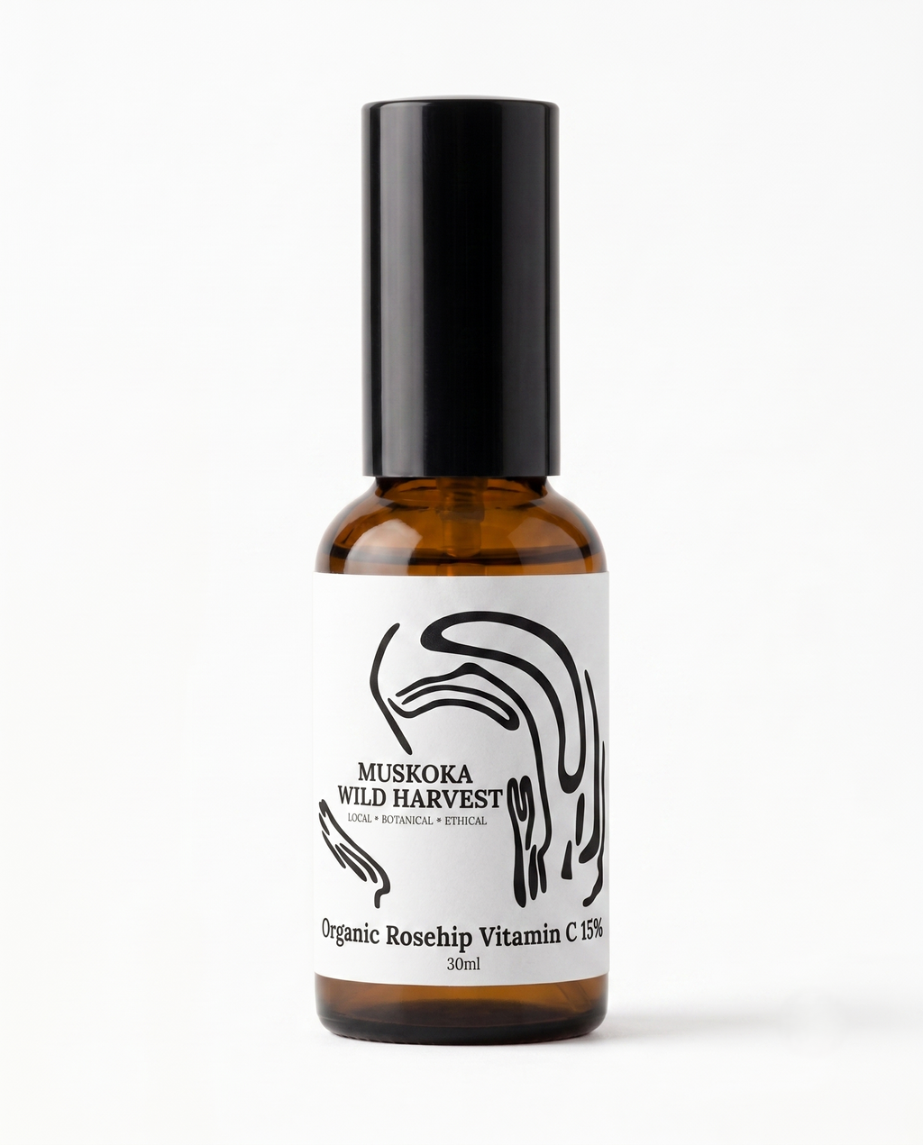 WILD ORGANIC ROSE HIP VITAMIN C 15% SERUM