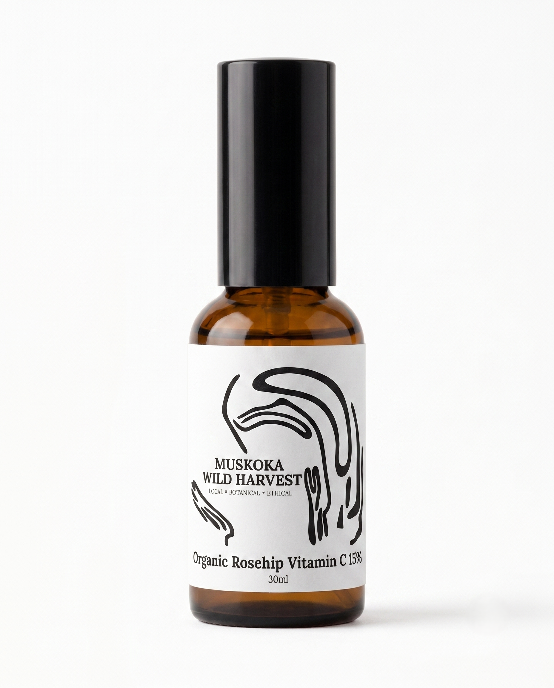 WILD ORGANIC ROSE HIP VITAMIN C 15% SERUM