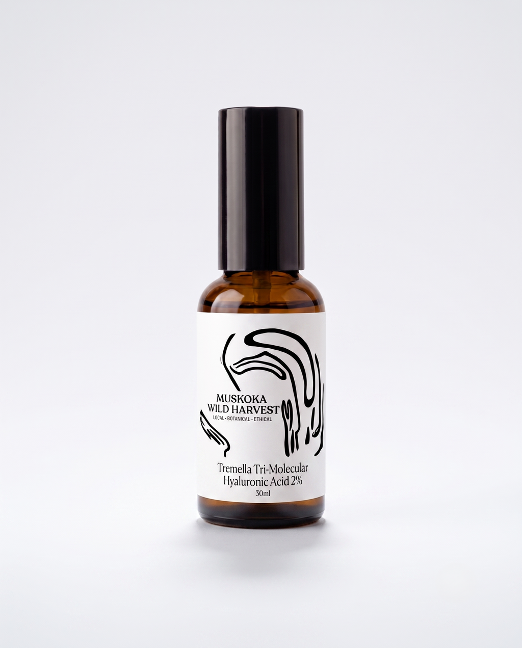 WILD ORGANIC TREMELLA TRI-MOLECULAR HA 2% SERUM