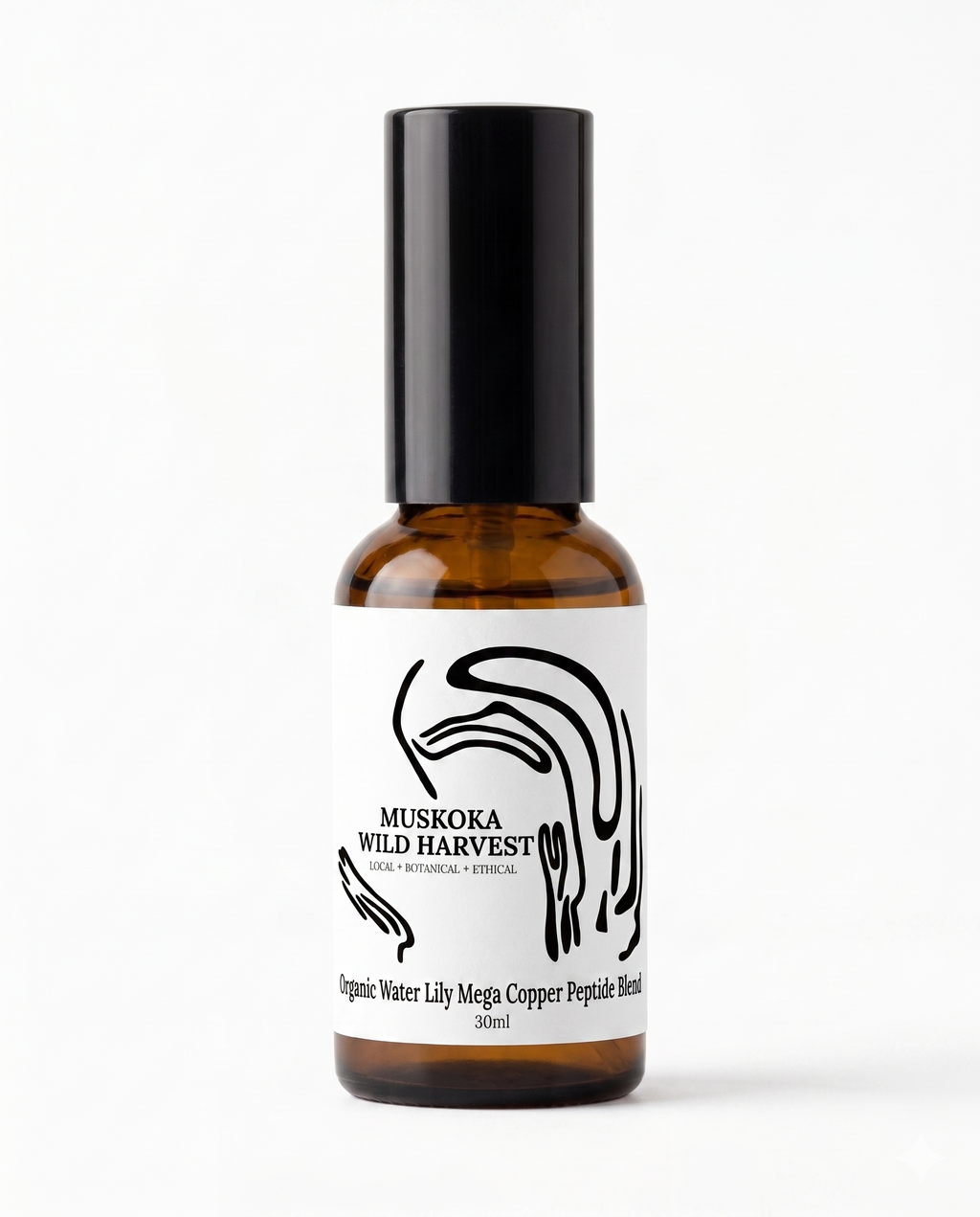 WILD ORGANIC WATER LILY MEGA COPPER PEPTIDE SERUM