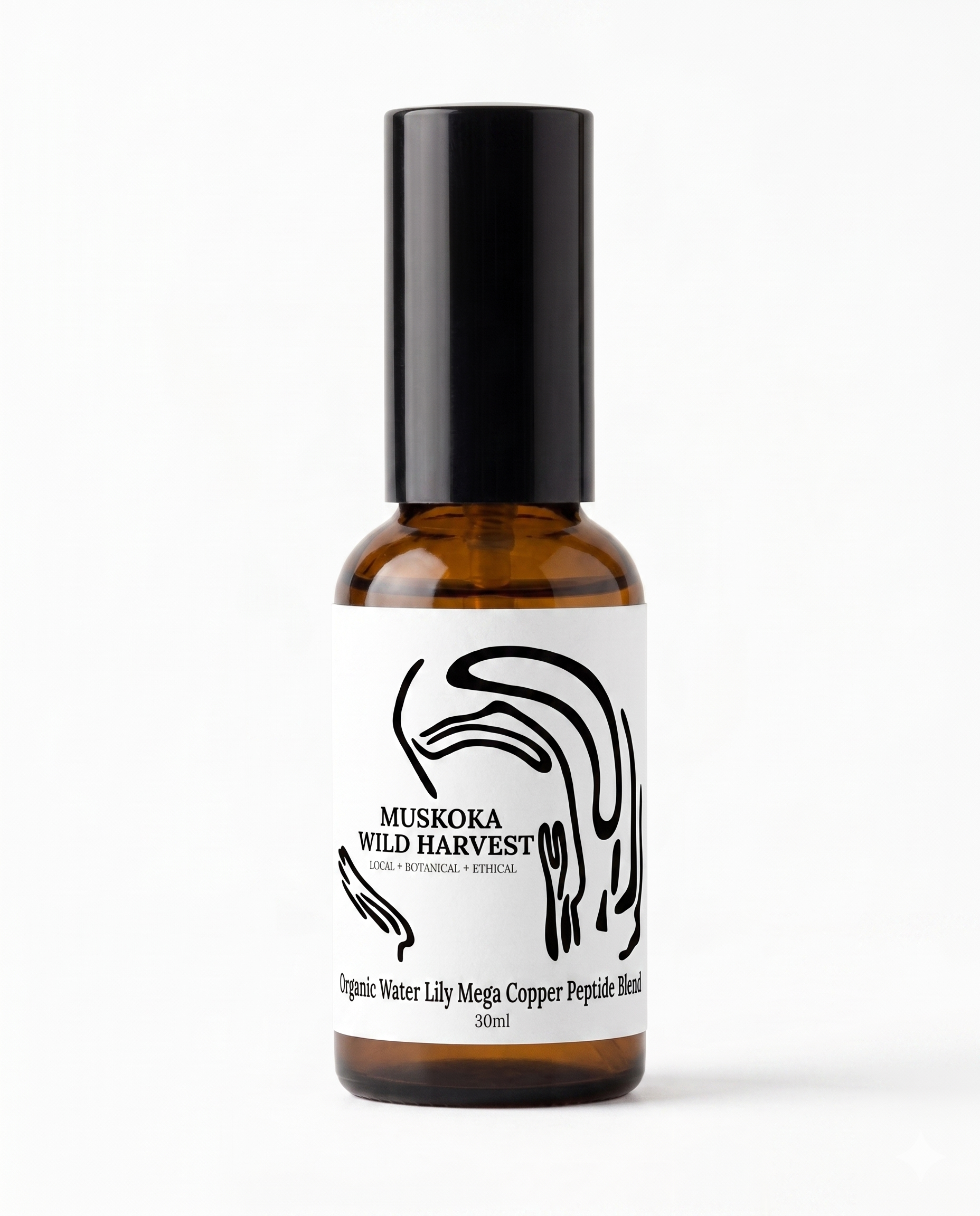 WILD ORGANIC WATER LILY MEGA COPPER PEPTIDE SERUM
