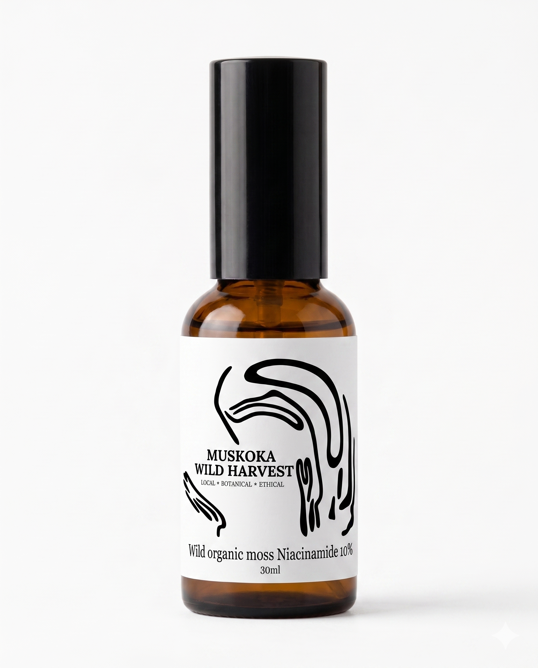 WILD ORGANIC MOSS NIACINAMIDE 10% SERUM