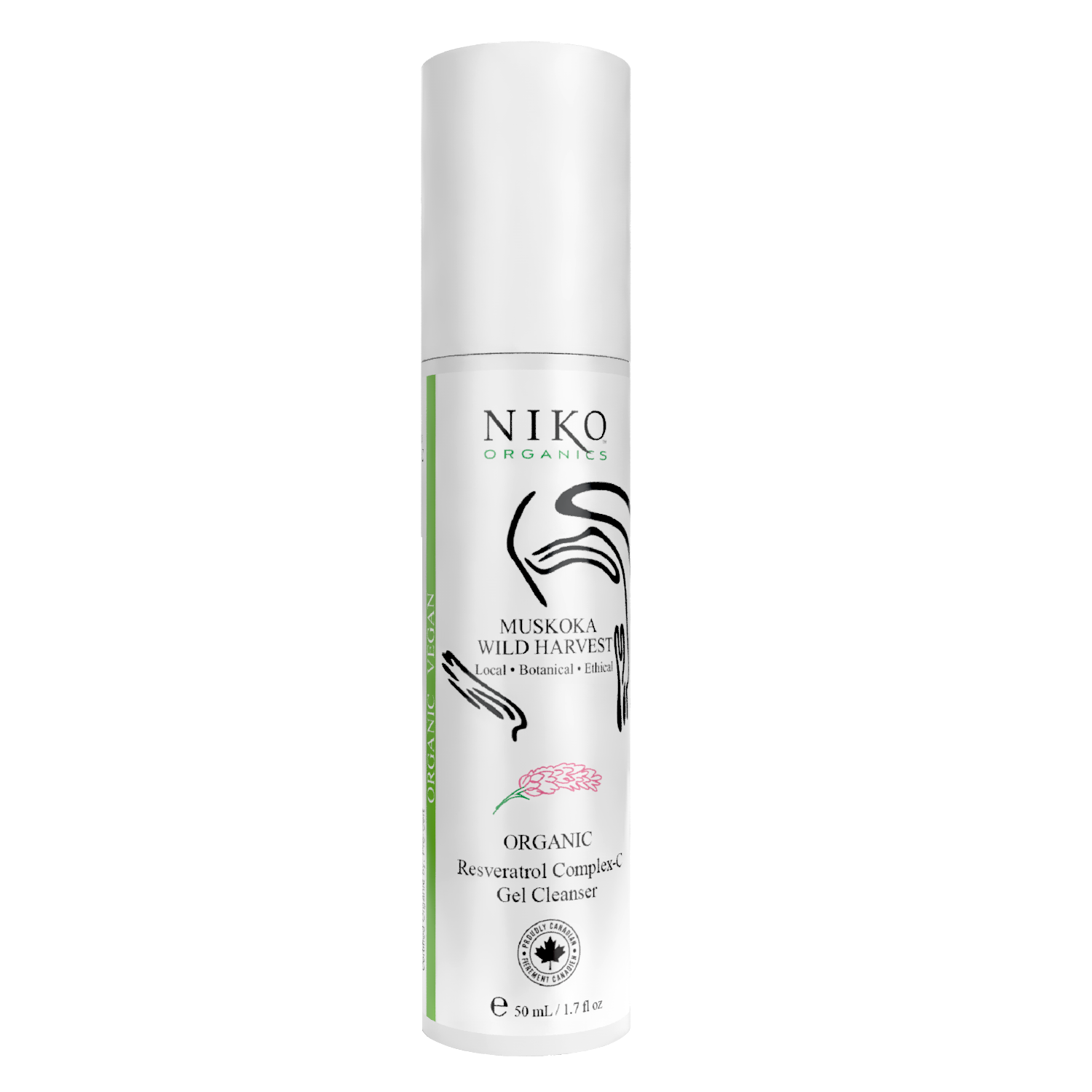 ORGANIC RESVERATROL COMPLEX-C GEL CLEANSER